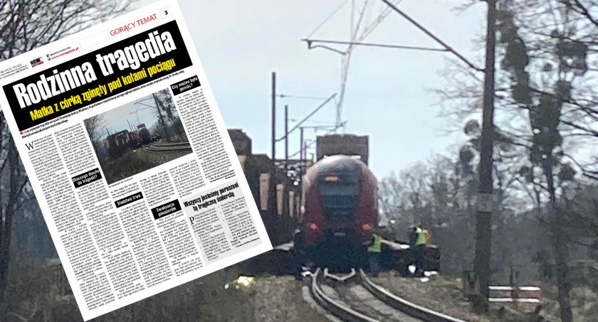 Rodzinna tragedia - Matka z córką giną pod kołami pociągu, mieszkańcy wstrząśnięci