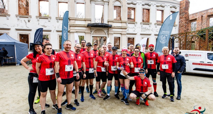 Międzynarodowe podium 2. Markus Półmaratonu Doliny Baryczy