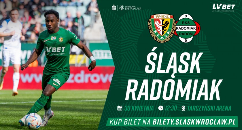 Śląsk zagra z Radomiakiem na Tarczyński Arenie - rozdajemy bilety!
