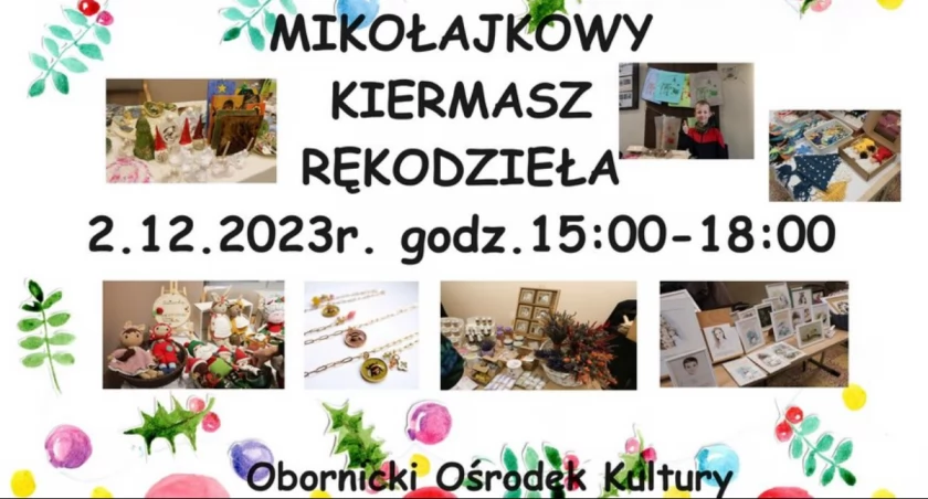 Mikołajkowy Kiermasz Rękodzieła