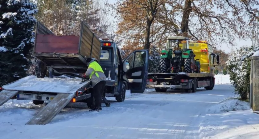 Traktor na lawecie. To była kosztowna przejażdżka