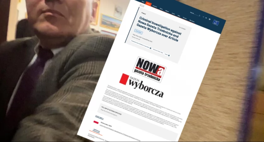 Nękanie i zastraszanie dziennikarzy NOWej i Wyborczej. Alert na stronach Rady Europy