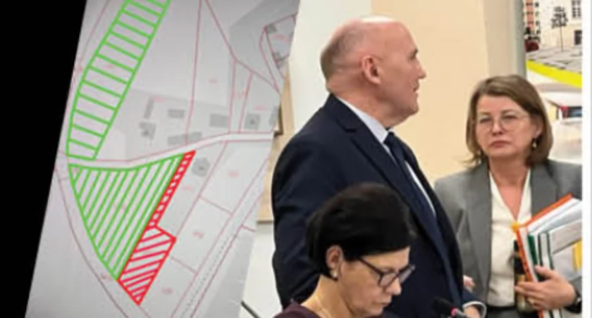 Kanalizacja do działek rodziny burmistrza za gminne pieniądze?