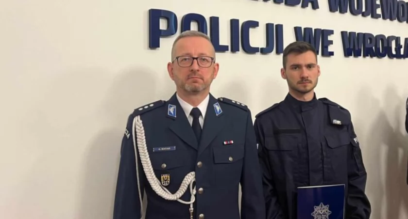 Nowy policjant w trzebnickiej komendzie