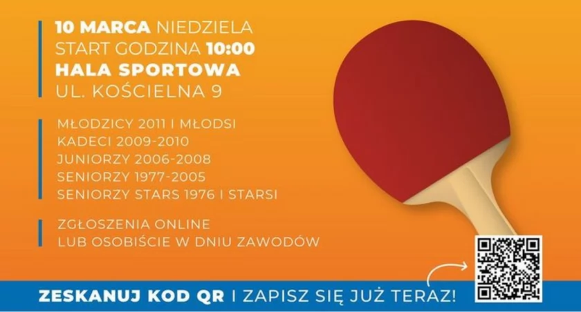Mistrzostwach Gminy Trzebnica w Tenisie Stołowym 