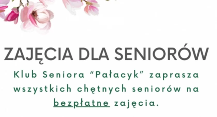 Bezpłatne zajęcia dla seniorów