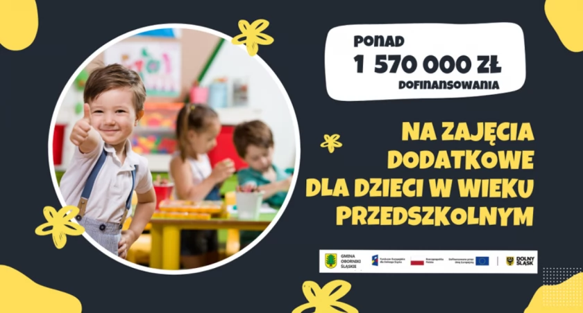 Gmina otrzymała 1,57 mln zł dla dzieci