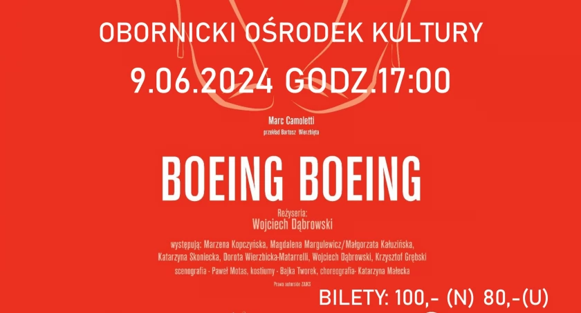 BOEING BOEING spektakl Wrocławskiego Teatru Komedia