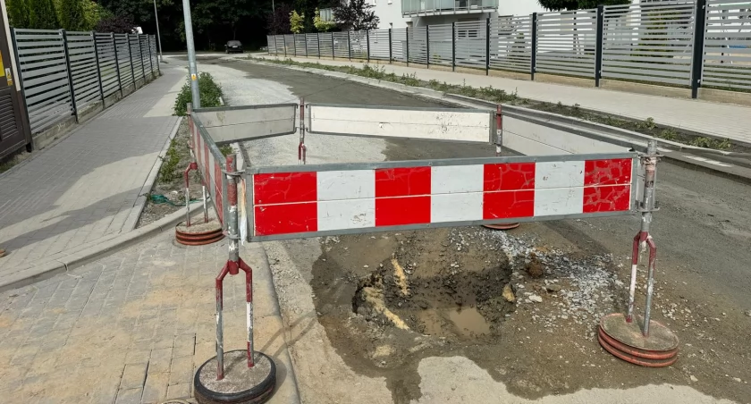 Wielkie zapadlisko na Zielonego Dębu