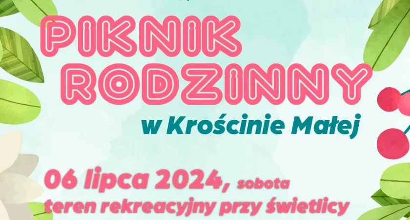 Piknik rodzinny w Krościnie Małej