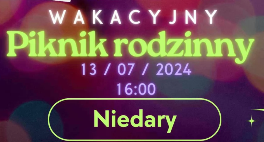 Wakacyjny piknik rodzinny