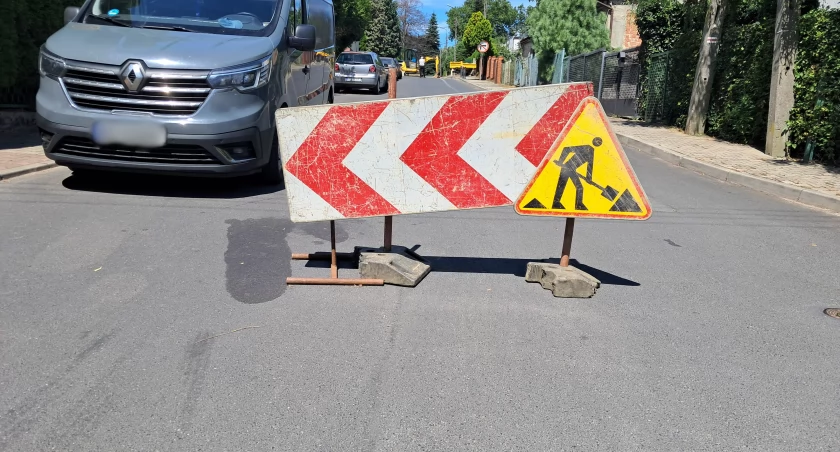 Dziś trwają prace drogowe na ul. Władysława Reymonta 