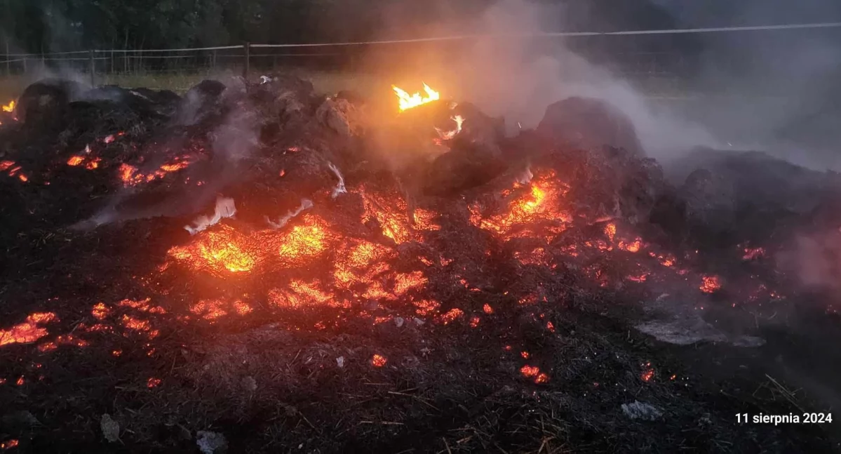 Gasili pożar przez niemal 12 godzin