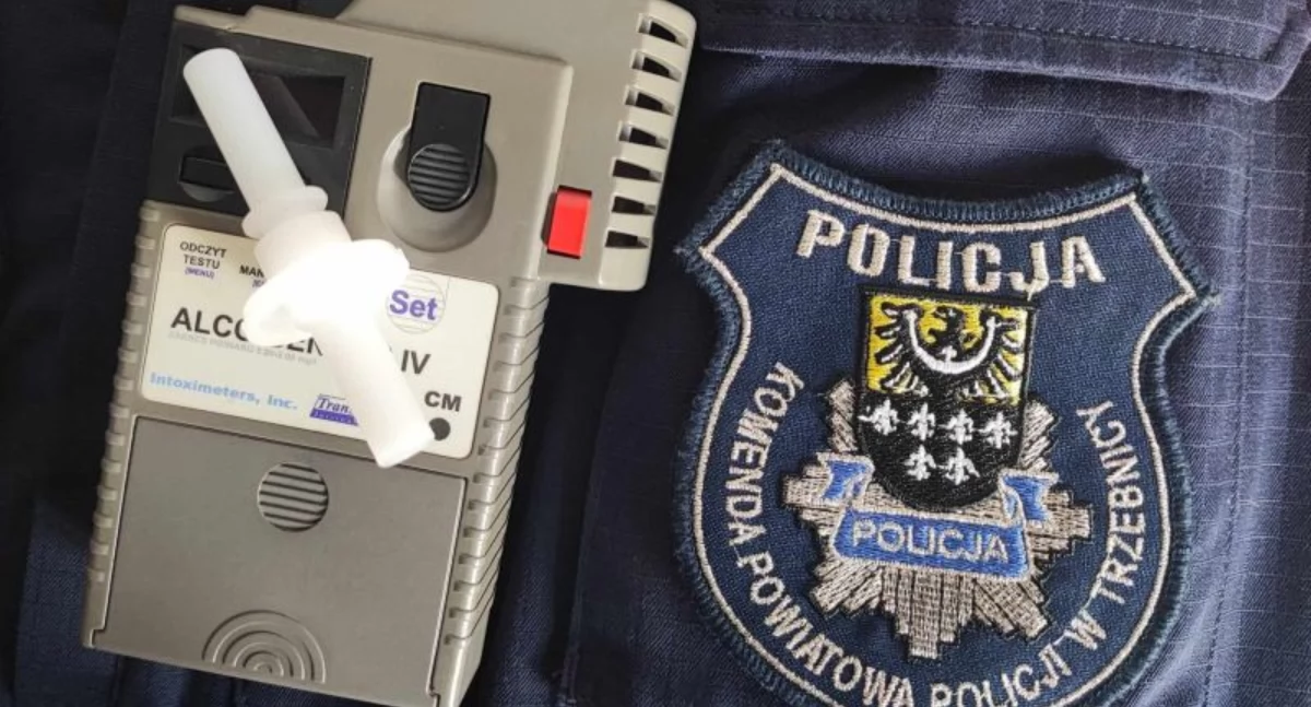 Obywatelskie zgłoszenie. Pijany kierowca złapany