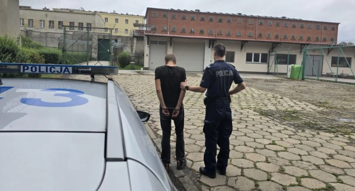 Wpadł. Już jest w zakładzie karnym