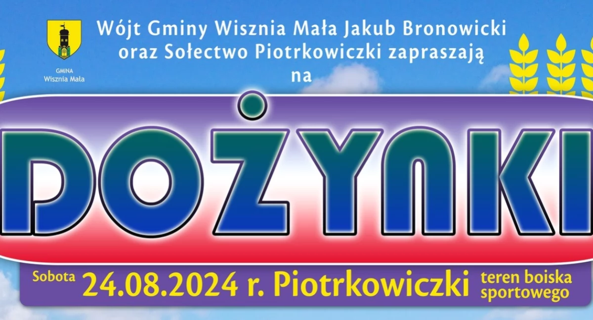 Zapraszamy na Dożynki w gminie Wisznia Mała!