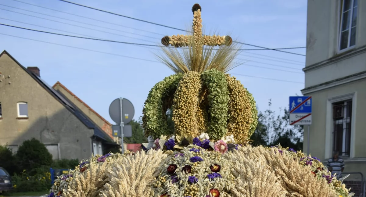 Najpiękniejszy wieniec w powiecie trzebnickim