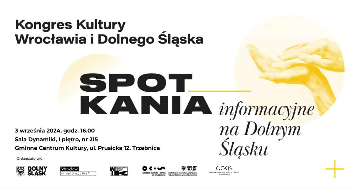 Kongres Kultury Wrocławia i Dolnego Śląska - spotkanie konsultacyjne w Trzebnicy