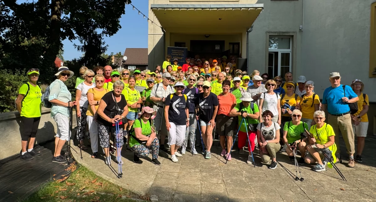 X Marsz Nordic Walking Studentów Uniwersytetów Trzeciego Wieku „Poznaj Ziemię Obornicką” 