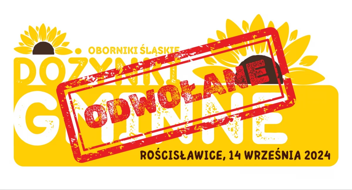 Dożynki odwołane decyzją sztabu kryzysowego