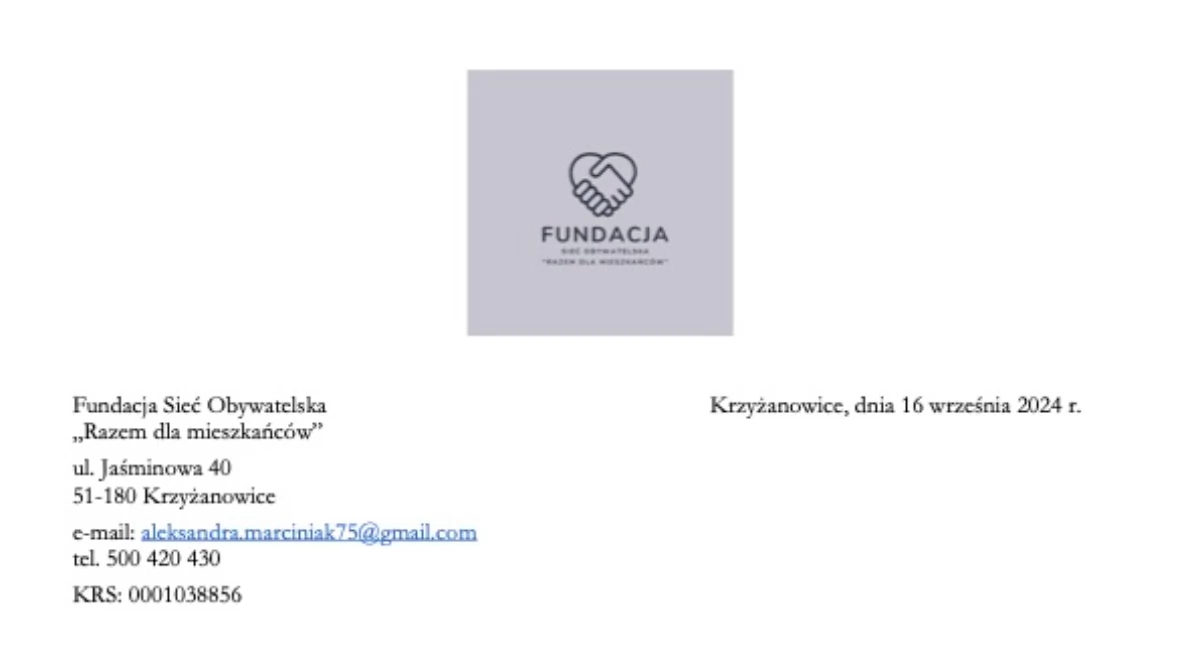Mieszkańcy zaniepokojeni. Fundacja wystosowała pismo do wójta.