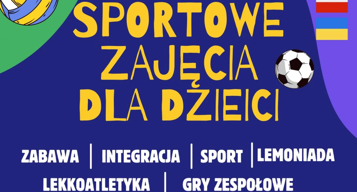 Bezpłatne, ogólnorozwojowe zajęcia sportowe dla dzieci
