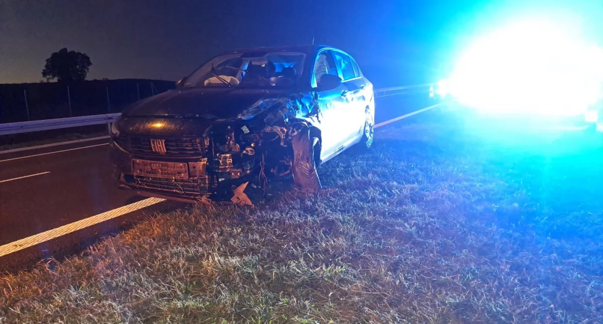 Groźnie wyglądający wypadek na S5