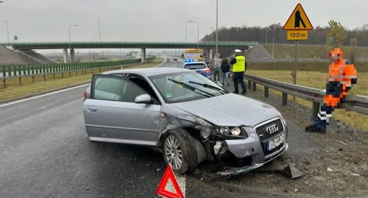 Uderzył w barierę. Grozi mu więzienie