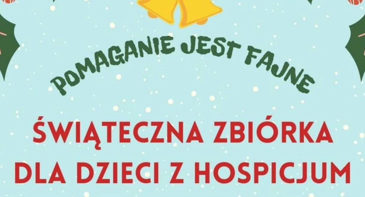 Szkoła dołącza do świątecznej zbiórki dla hospicjum