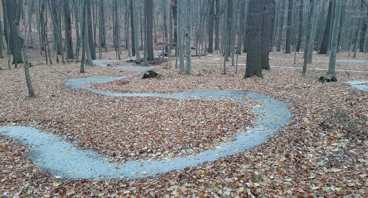 Trwa budowa terenowej ścieżki rowerowej