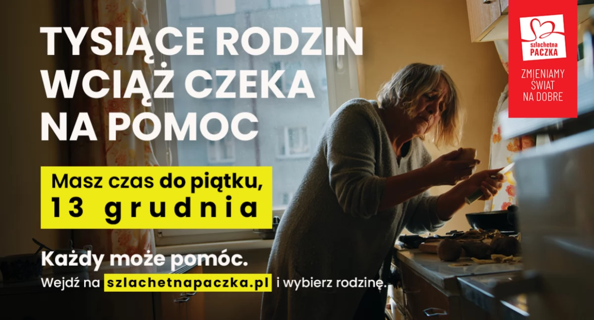 Brakuje darczyńców. Tysiące potrzebujących ze Szlachetnej Paczki może zostać bez wsparcia –pomóc może każdy  