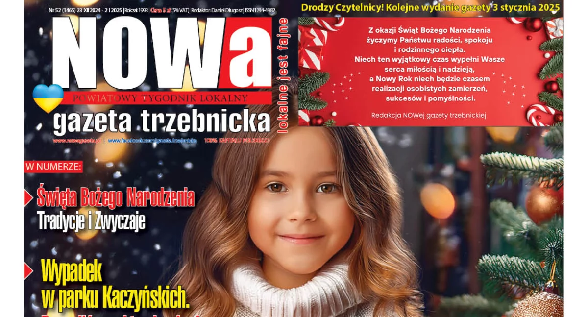 Drodzy czytelnicy! Nowy numer gazety od dzisiaj w sklepach!