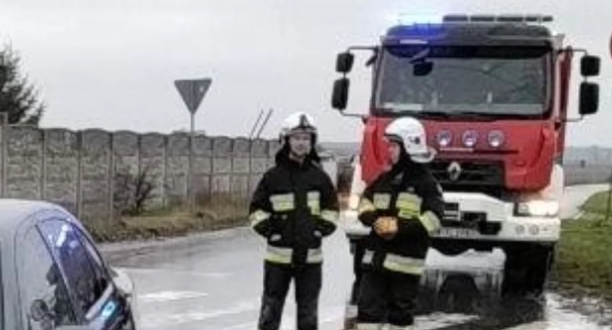Oborniki Śląskie. Płonął metalowy śmietnik