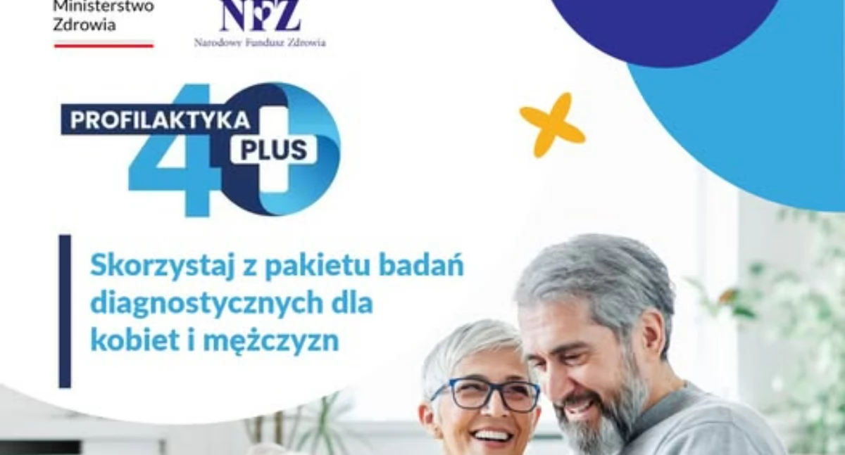 Wykorzystaj dodatkowy czas na badania w programie Profilaktyka 40 PLUS
