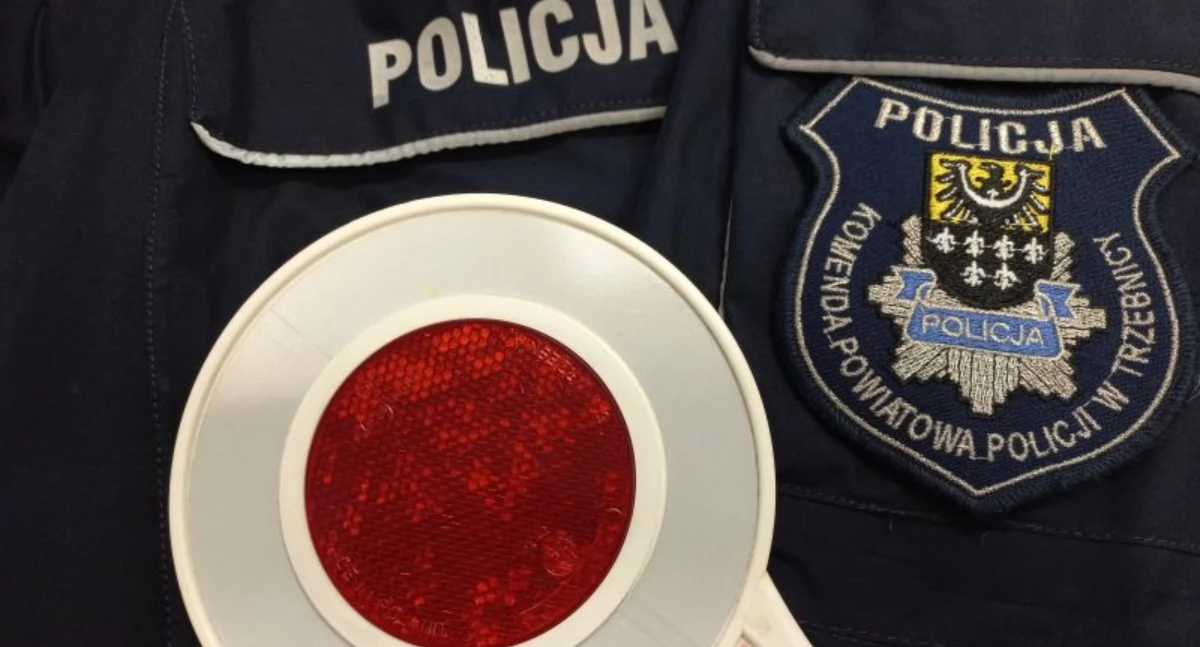 Zwrócił na siebie uwagę policjantów