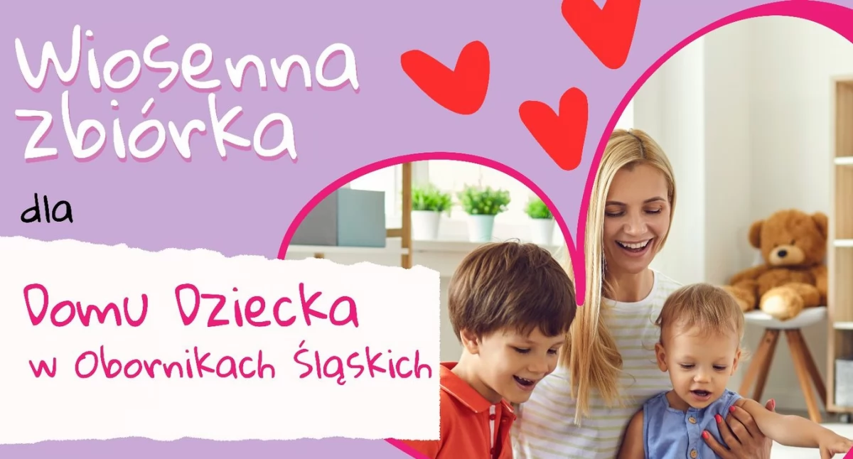 Szkoła organizuje wiosenną zbiórkę dla domu dziecka