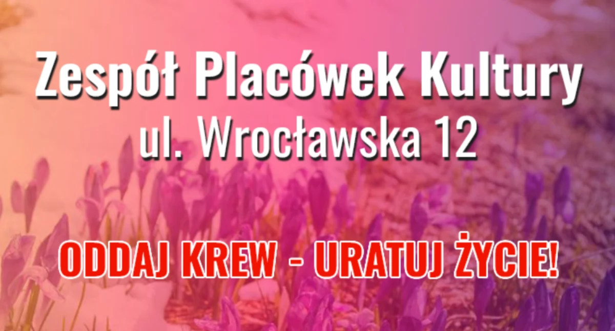 W Żmigrodzie będzie można oddać krew