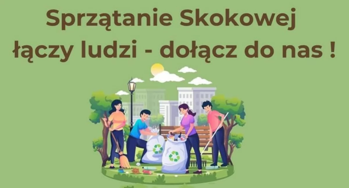 Sprzątanie w Skokowej już jutro!