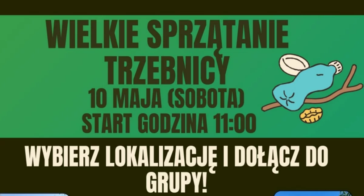 Posprzątaj miasto z Zieloną Trzebnicą i Kropką