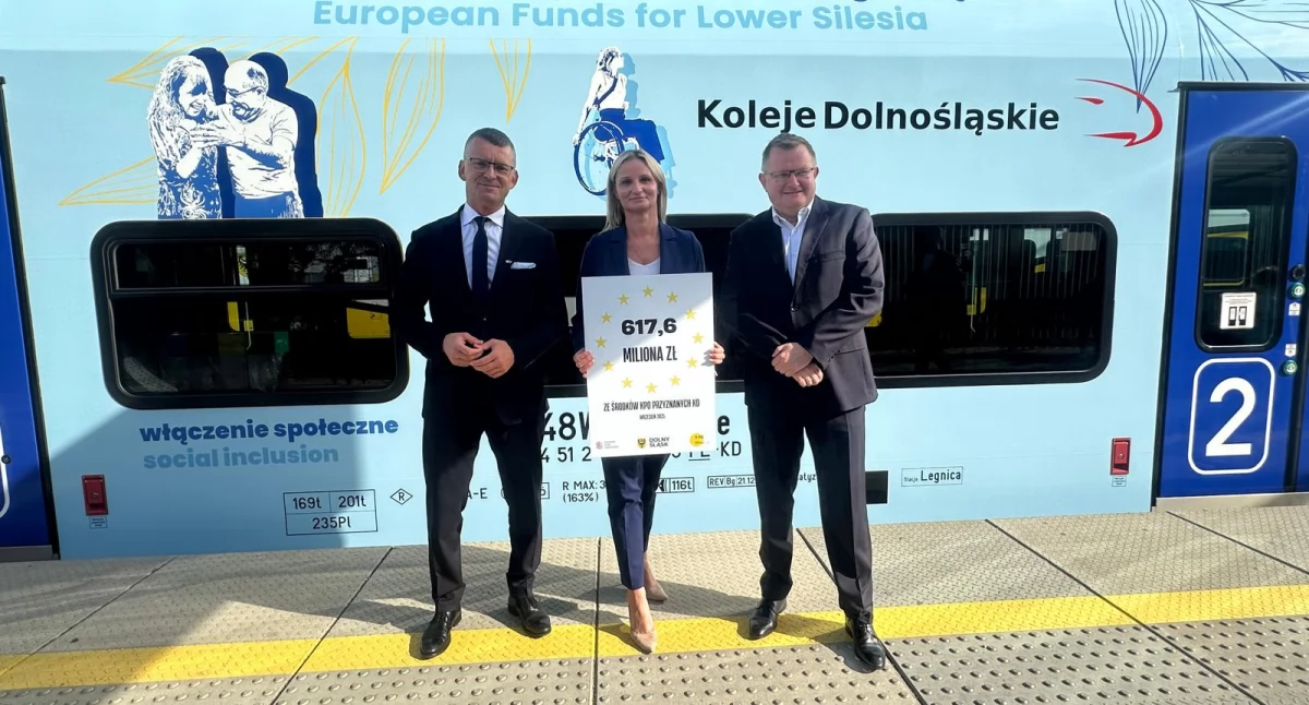 Niebieski pociąg Kolei Dolnośląskich? I grubo ponad pół miliarda w tle!