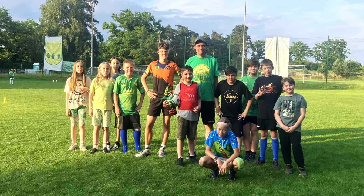 Rugby, czyli kształtowanie charakteru dla każdego. Nowa sekcja w KP Bór w Obornikach Śląskich