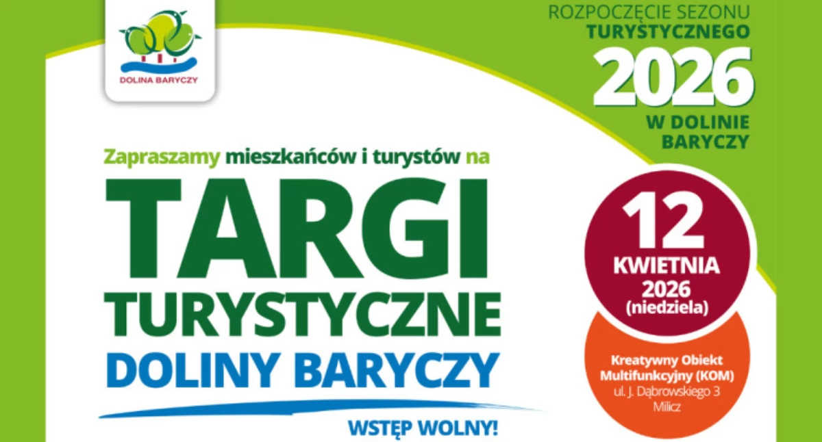 Targi turystyczne otworzą sezon w Dolinie Baryczy