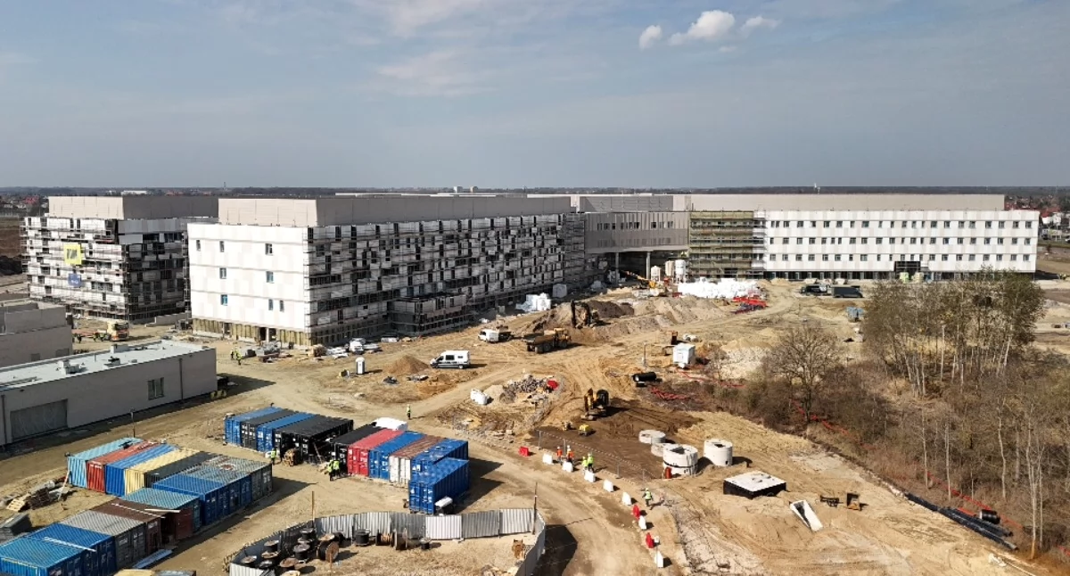 Nowy Szpital Onkologiczny coraz bliżej – budowa znacznie wyprzedza harmonogram