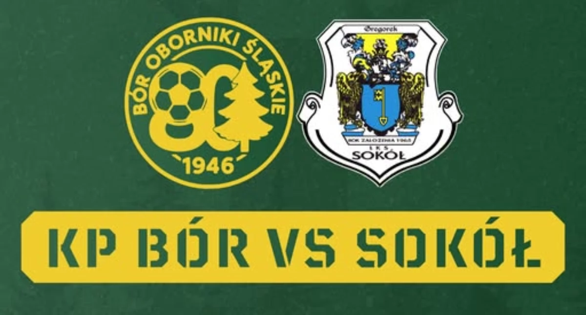 Jednostronne derby. Bór rozbił Sokoła