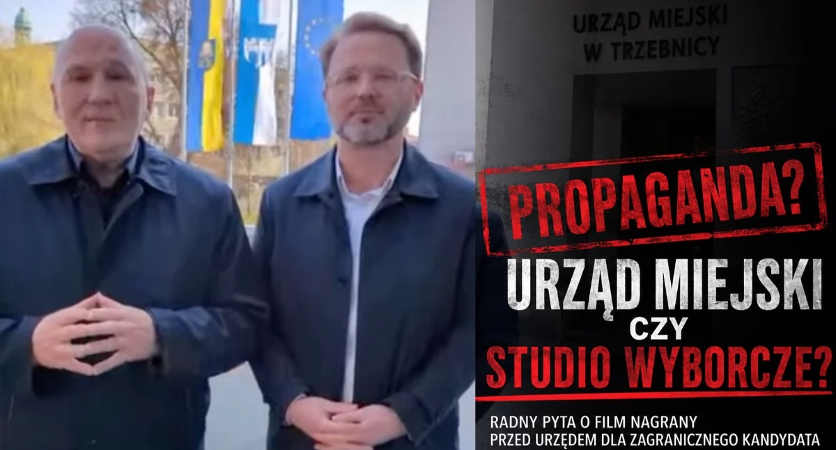 [FILM] Promowali niemieckiego kandydata wykorzystując zasoby urzędu. Radny zadaje trudne pytania o kontrowersyjny spot
