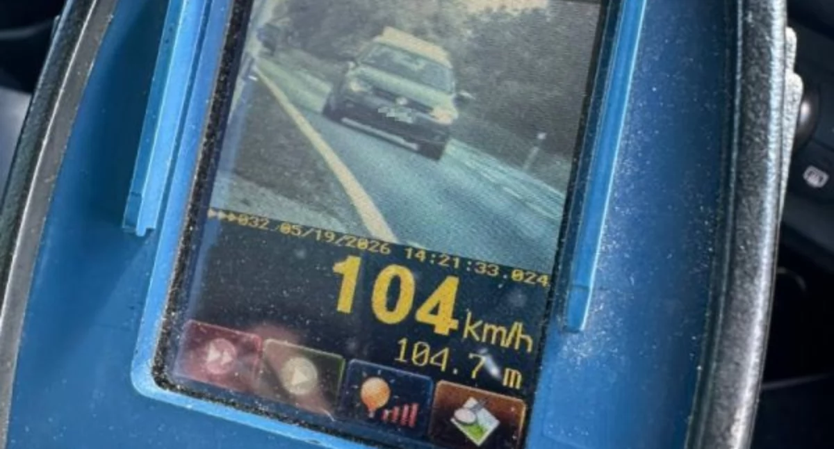 Teren zabudowany i 104 km/h. Prawo jazdy zatrzymane