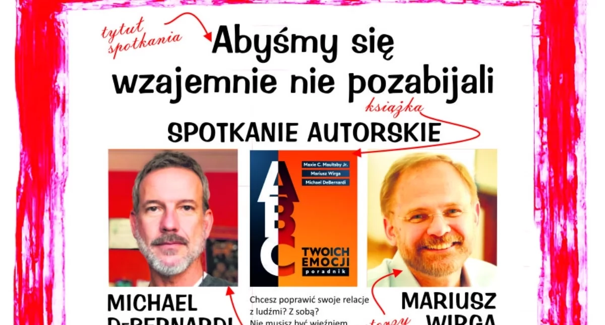Wyjątkowe spotkanie we Wrocławiu. Autorzy książki „ABC twoich emocji” po raz pierwszy odwiedzą Polskę