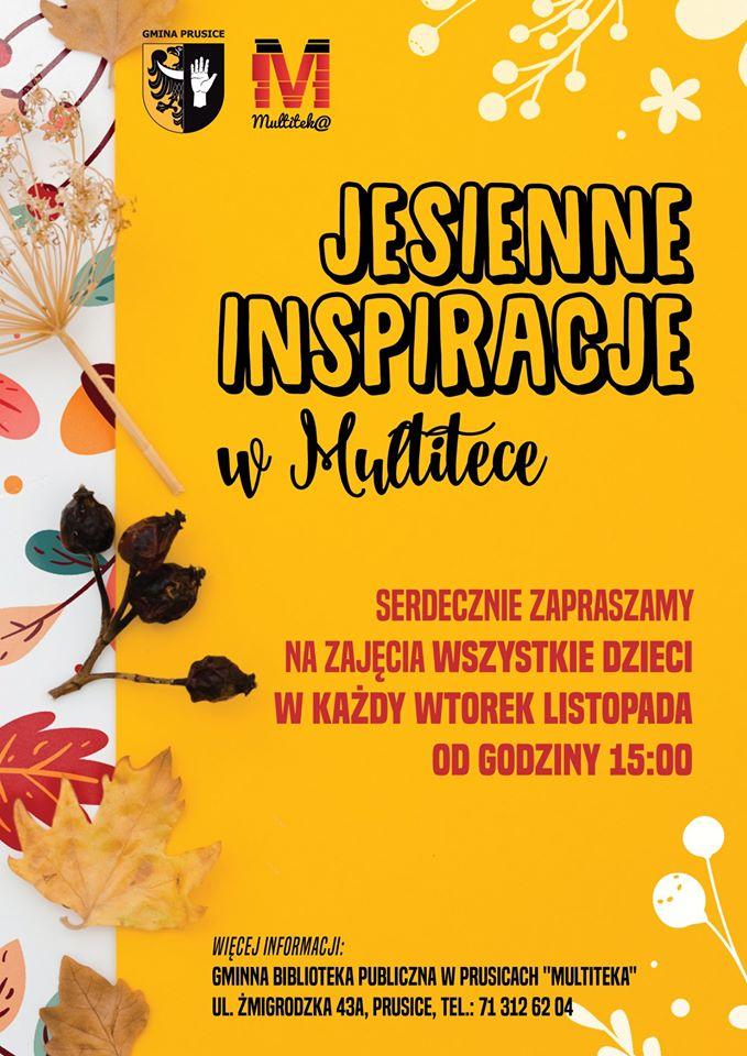 Jesienne inspiracje w Prusickiej Multitece!
