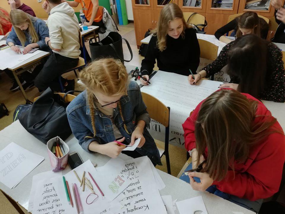 Tydzień edukacji globalnej  w PZS 1 w Trzebnicy