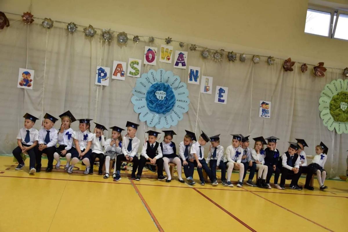 Wielki dzień dla uczniów klas pierwszych Szkoły Podstawowej w Pęgowie